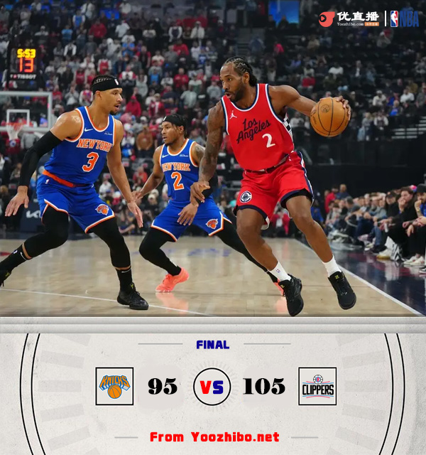 哈登27+7 小卡20+7+6 唐斯23+10 布伦森缺阵 快船击退尼克斯