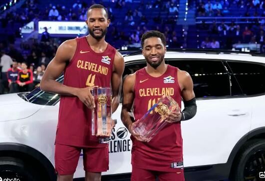 2025NBA全明星技巧挑战赛：骑士队击败勇士队夺冠军